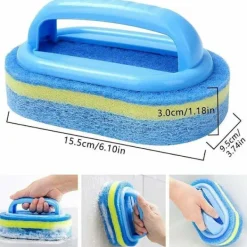 Discount Kök badrum kakel förtjockning rengöringsborste handtvätt simbassäng dekontaminering kök panna bord vägg rengöringsborste