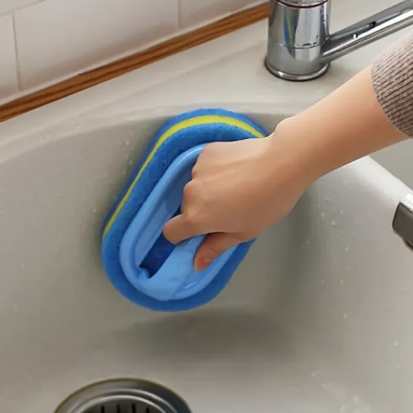 Sale Hommy Kök badrum toalett rengöring magisk svamp glas vägg rengöring badkar borste