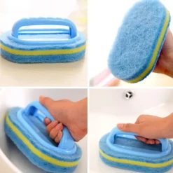 Sale Hommy Kök badrum toalett rengöring magisk svamp glas vägg rengöring badkar borste