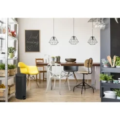 Outlet KITCHEN MOVE KÖK MOVE Pedal Kitchen Bin URBAN 30L - Svart stål