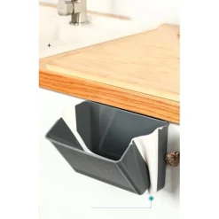 Sale Kök Väggmonterad Fällbar Papperskorg blue yellow