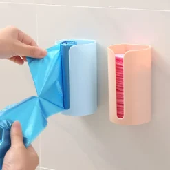 Outlet Köksavfallspåsar Förvaringsställ Plastpåsehållare Stansfri Självhäftande, A