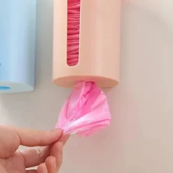 Outlet Köksavfallspåsar Förvaringsställ Plastpåsehållare Stansfri Självhäftande, A