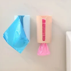 Outlet Köksavfallspåsar Förvaringsställ Plastpåsehållare Stansfri Självhäftande, A