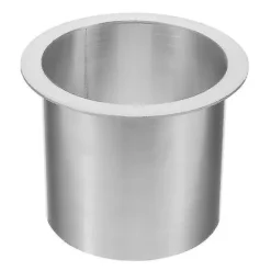 Archipelago Köksbänk Sopnedkast Rostfritt Stål Rund Inbyggd Avfallsbehållare Nedkast Grommet - JA