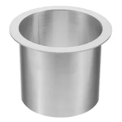 Clearance Köksbänk Sopnedkast Rostfritt Stål Rund Inbyggd Avfallsbehållare Nedkast Grommet-YuJia