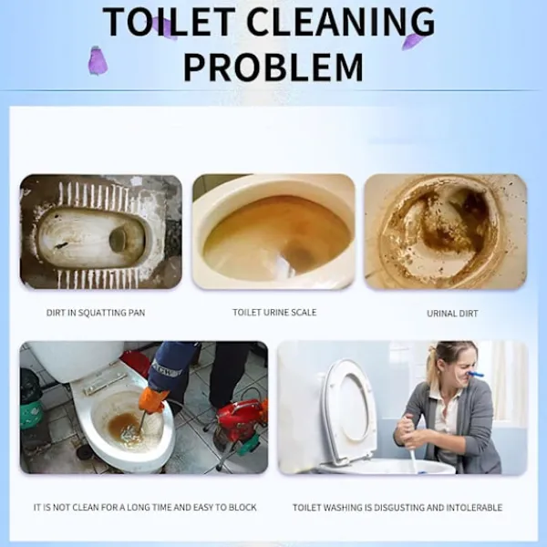 Best Köksprodukter Shuwanjia Toalett Aktivt Syre Nät Toalett Ren Toalett Spirit Toalett Rengörare Toalett Rengöringsverktyg