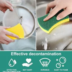Sale Köksrengöringssvampar, 24-pack Eco Repfria för Disk, Skrubbsvampar[CO]