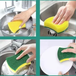 Sale Köksrengöringssvampar, 24-pack Eco Repfria för Disk, Skrubbsvampar[CO]