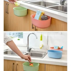 Clearance Köksskåp Hängande Sopbehållare Sopmattunna, Plast, Grön, En Storlek