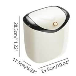 Hot Kökssopkorg bänk under diskho hängande soptunna med lock lämplig för badrum sovrum