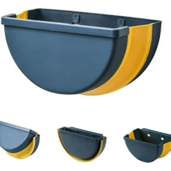 Outlet Kökssopkorg, hopfällbar hängande sopkorg för kök, kontor, badrum (blå)