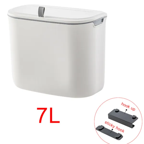 Hot JIUSAIRUI Kökssopor Vägghängande 7L