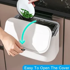 Hot JIUSAIRUI Kökssopor Vägghängande 7L