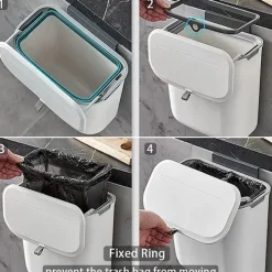 Hot JIUSAIRUI Kökssopor Vägghängande 7L