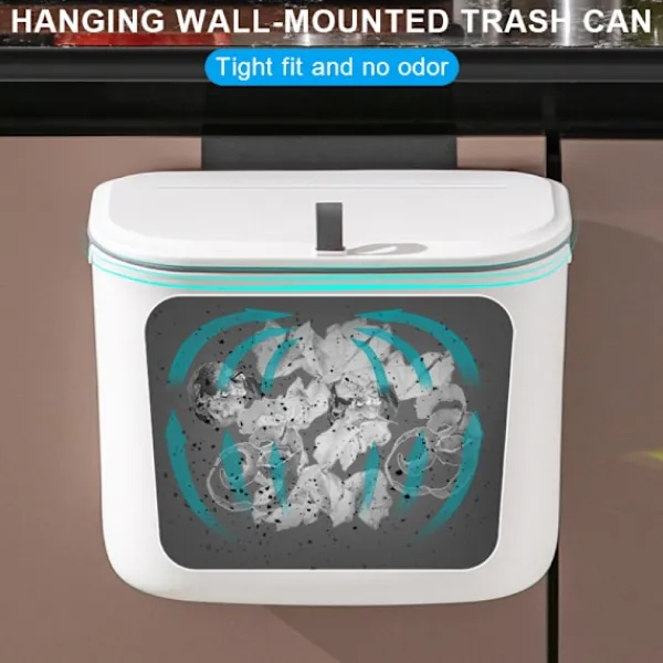 Hot JIUSAIRUI Kökssopor Vägghängande 7L