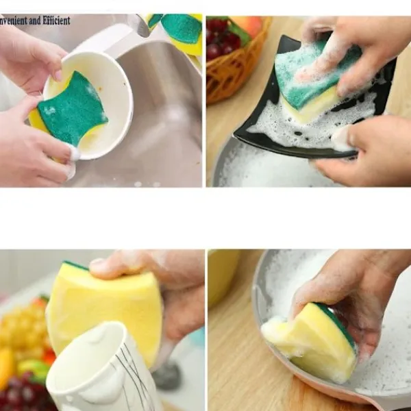 Sale Kökssvamp, miljövänlig repfri för disk, skrubbsvamp (24-pack)