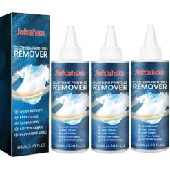 Best Kläder Tryckborttagare Tyg Tryckborttagare, Mönsterborttagare, Bokstavsrengöringsborttagare 3pcs