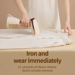 Klädångare 15 Sekunders Förvärmning, Upp Till 1500W Kraftfull Genomträngande Ånga (Blå) Blue