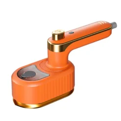 Online Klädångare Handhållen 2-i-1 Portabelt Mini Ångstrykjärn (Khaki)