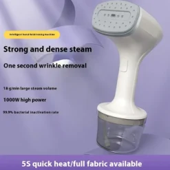 Outlet Klädångare Handhållen 260ml Stor Kapacitet, Tar Bort Skrynklor (Rosa)