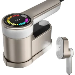 Klädångare Handhållen 1200W, med 6 Stryklägen (Guld)