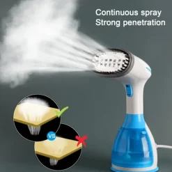 Hot Klädångare, Portabel Vertikal Strykjärn 1500W 280ML Snabb Uppvärmning Handhållen Klädångare, Reseångare Ångare för Tyg och Textil