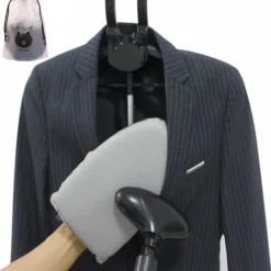 Sale Klädångare Strykhandske och Handhållen klädångare klädställning, Grå, 24,1x15,2x3 cm