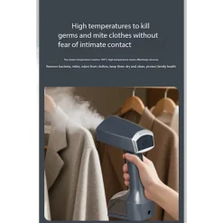 Klädångare 2500W, 3 I 1 350 ML Kapacitet (Lila) Purple