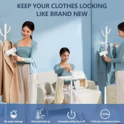 Outlet Klädångare, 1200W Bärbar Reseklädstrykjärn, 200ml V