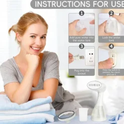 Discount Klädångare, 1500W Handhållen Klädångare - 15s Snabb Uppvärmning, 300ml Avtagbar Tank, Kompakt & Portabel för Resor, Hem, Kontor pink