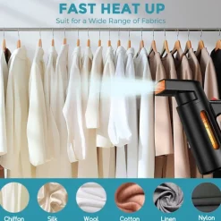 Hot Klädångare 700W Handhållen Våt- och Torrbrytare