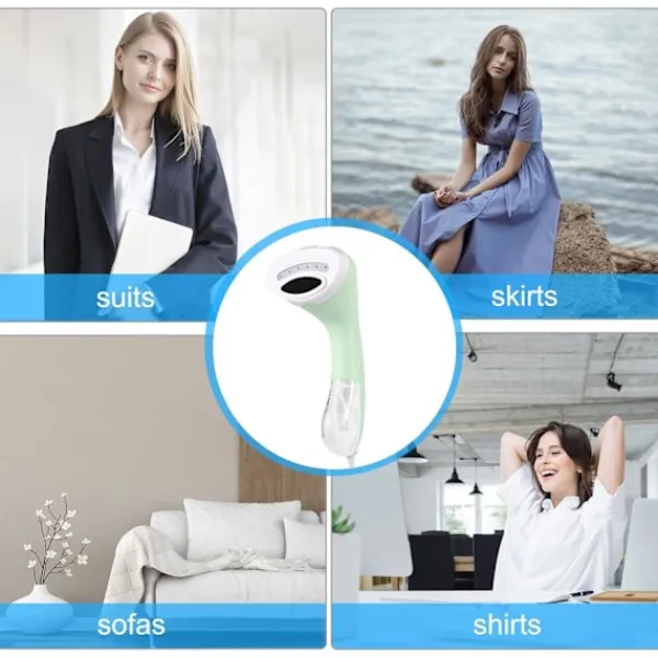 Online Klädångare 1200W Kraftfull 20S Snabb Uppvärmning 150Ml Avtagbar Vattentank Grön