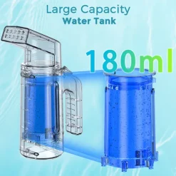 Klädångare 700W, Snabb uppvärmning på 40 sekunder, med 180 ml vattentank