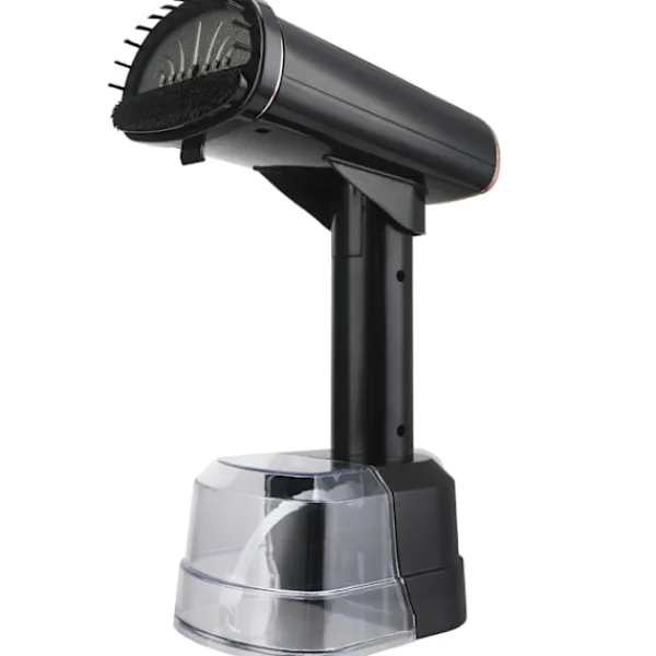 Hot Klädångare 1500W snabb uppvärmning, 400ml vattentank, LCD digital display (svart)