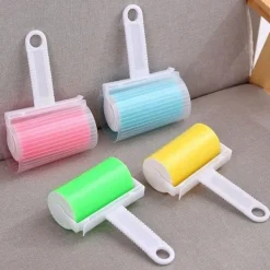 Outlet Klädrulle för tvätt, återanvändbar hårborttagare, dammblått hölje blått täckt