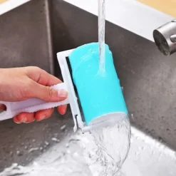 Outlet Klädrulle för tvätt, återanvändbar hårborttagare, dammblått hölje blått täckt