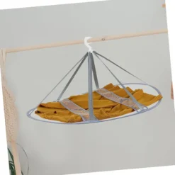 Hot Klädtorknät hopfällbart klädhängsnät lufttorkningsnät platt klädtorkduk