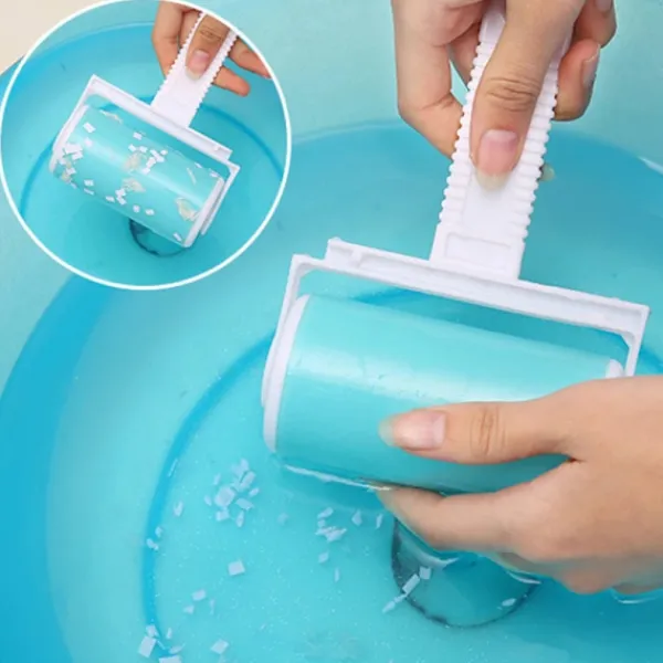 Sale Klädvårdsrulle - Återanvändbar Blå