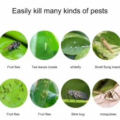 Best INF Klibbig fälla för skadeinsekter Flugfångare 20-pack 20x10 cm Gul