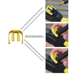 Discount Klämmor Anslutningsersättning för Karcher K2 K3 K7 Bil Hem Högtryckstvätt Trigger Hushållsrengöringsverktyg Edition0722 5