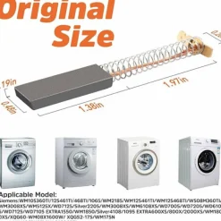 Best Kolborstar för elektrisk motor tvättmaskin 12,3 x 4,8 x 35 mm Motorkolborstar för Bosch Siemens 39 39S39L Serie 2 st