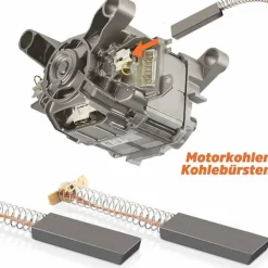 Best Kolborstar för elektrisk motor tvättmaskin 12,3 x 4,8 x 35 mm Motorkolborstar för Bosch Siemens 39 39S39L Serie 2 st