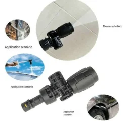 Outlet Kompatibel med Karcher Vario Power Jet Kort 360 VP 180 S Roterbart Högtrycksvattenmunstycke Kompatibel med K2 - K7 wit As Shown