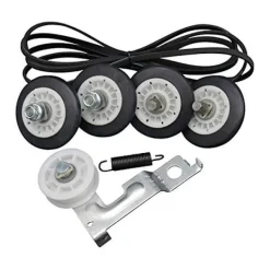 New Kompatibel med LG Torktumlare Reparationssats, 4581EL2002C 4561EL3002A Torktumlare Spännrulle 4400EL2001A 4581EL3001A 4581EL3