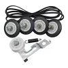 Hot Kompatibel med LG Torktumlare Reparationskit, 4581EL2002C 4561EL3002A Torktumlare Spännrulle 4400EL2001A 4581EL3001A 4581EL3-WELLNGS