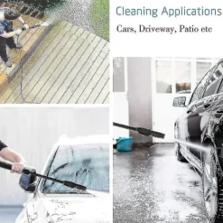 Online Kompatibel spruta och sprutlans kompatibel med Karcher K2 K3 K4 K5 K6 K7 högtryckstvätt, kompatibel snabbkoppling vattenstrålespruta kompatibel Kar