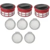 Clearance Kompatibel Xiaomi Roborock H7 Handhållen Dammsugare Reservdel Fram Bomullsfilter Och Bakre Hepa-filter Tillbehör