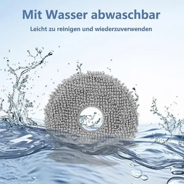 Sale Kompatibla tillbehör med mopp för Q /Qrevo S/Qrevo Master/Qrevo Curve/Qrevo MaxV, tvättbar moppduk