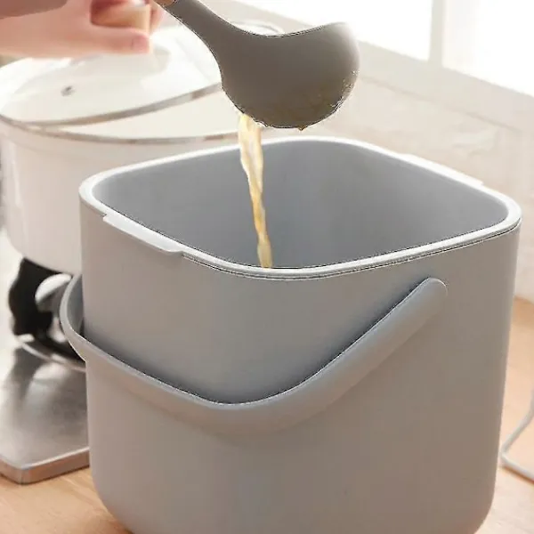 Online Kompostbehållare - för vardagligt organiskt avfall i köket - Luktsäker - Avtagbar innerinsats - Organisk